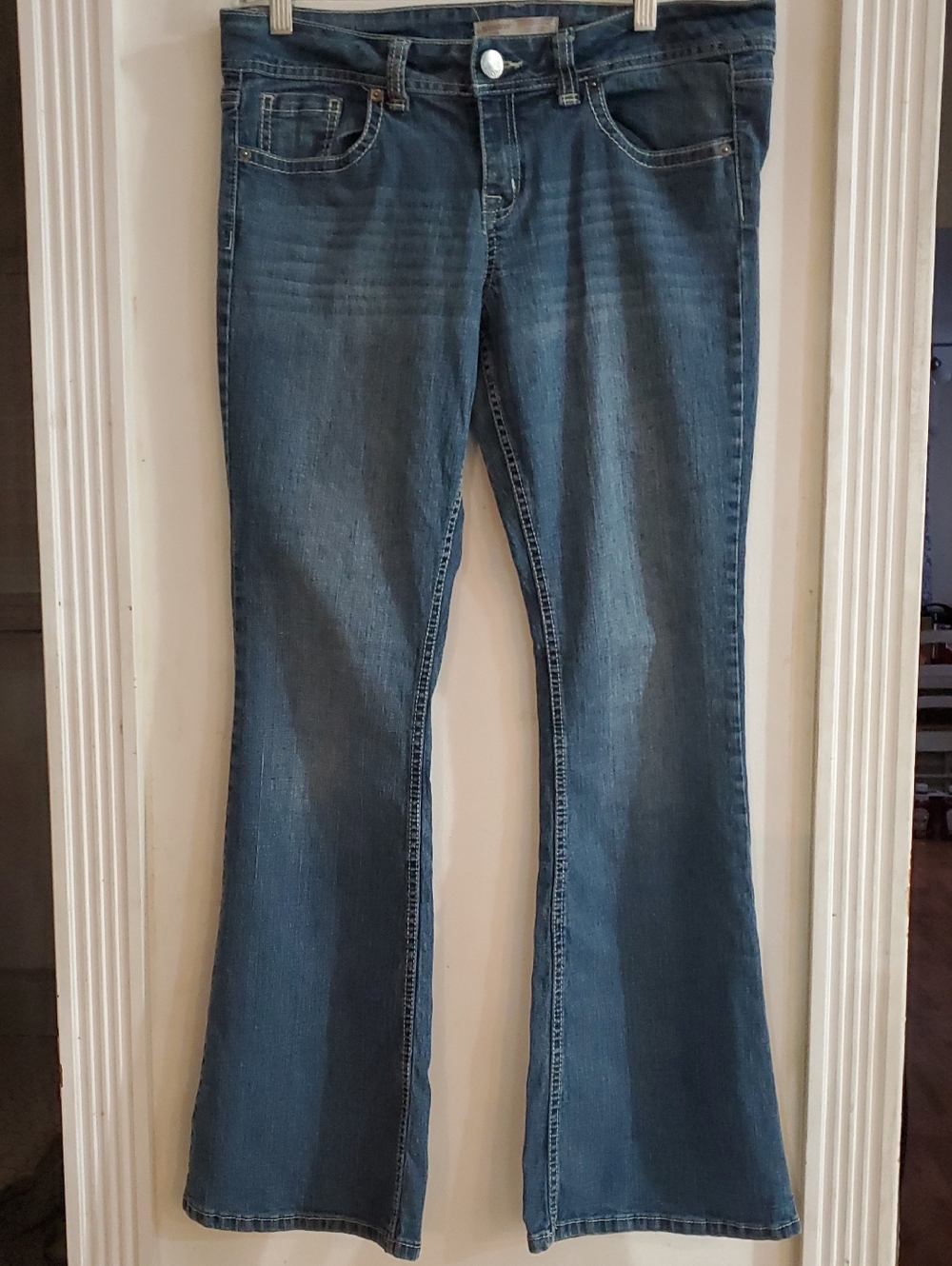 Wallflower Jeans Boot Cut/Flare Size 13 Distressed